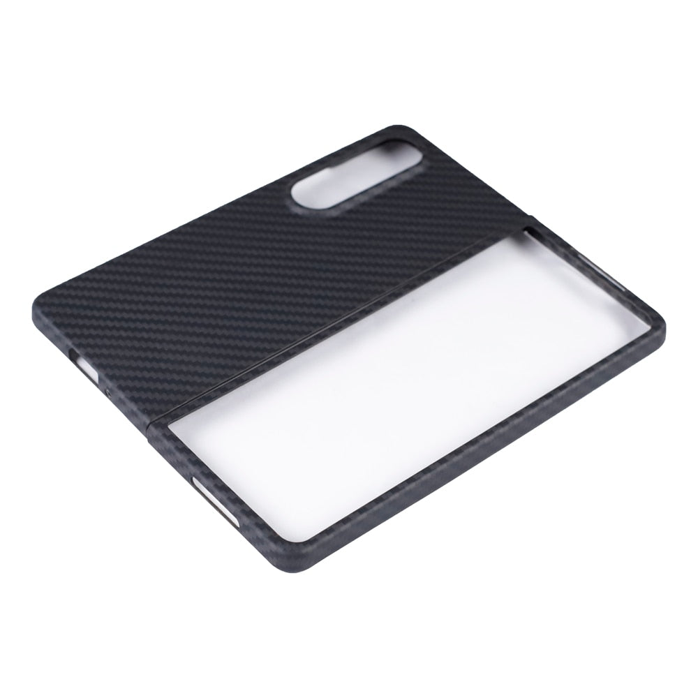 YTF-Carbon Fiber Case For Samsung Galaxy Z Fold - Premium Mobile Phone Cases from Dressmycell.com - Just $44.00! Shop now at Dressmycell.com YTF-Carbon Fiber Case For Samsung Galaxy Z Fold - Premium Mobile Phone Cases from Dressmycell.com - Just $44.00! Shop now at Dressmycell.com